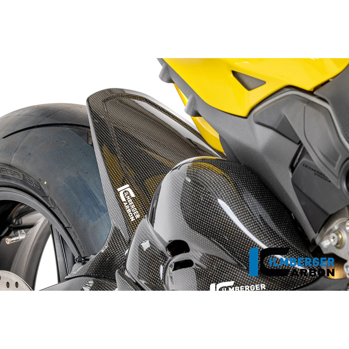 Ilmberger Carbon Rear Hugger For Ducati Panigale V4 V4S Tricolore