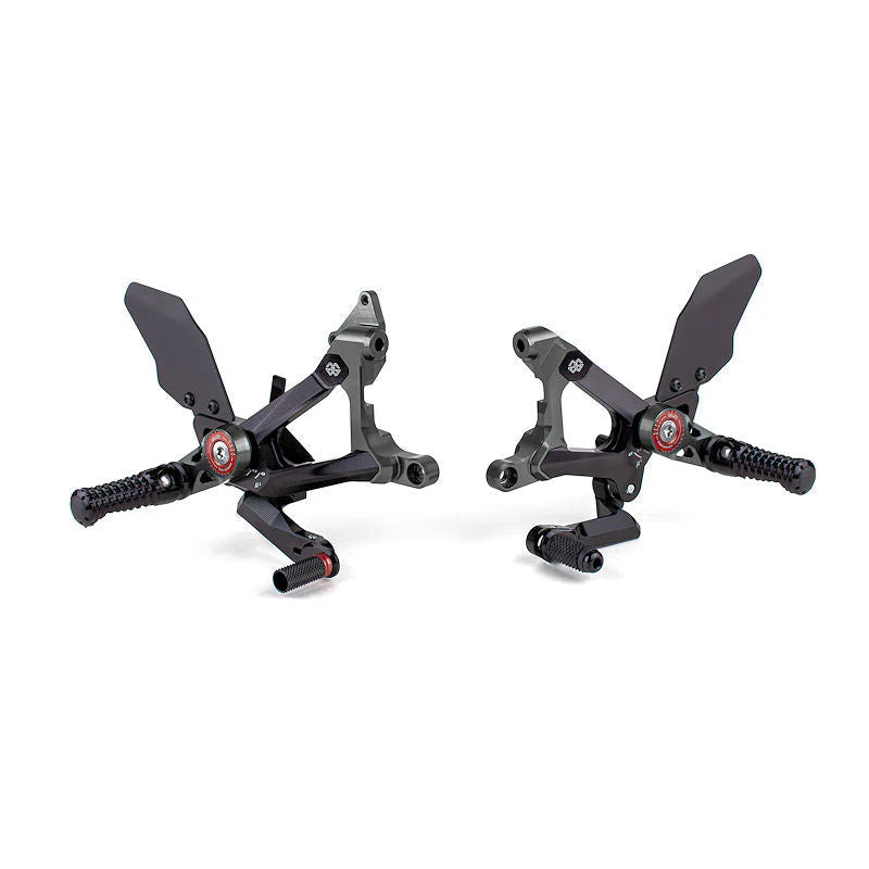 Gilles Tooling MUE2 Adjsutable Racing Rear Sets For Streetfighter V4 V4S