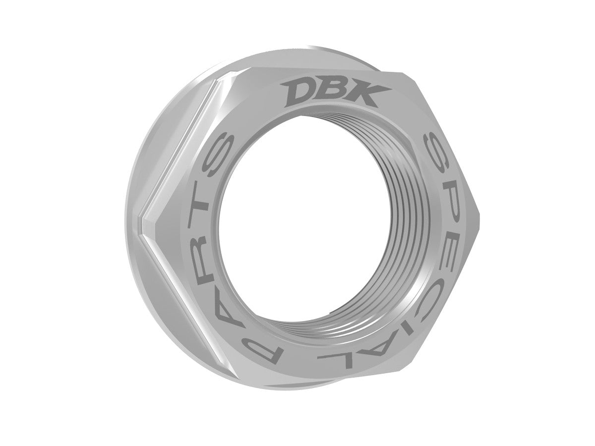 Ducabike DBK DA03 Moto Guzzi Front Wheel Nut - SILVER