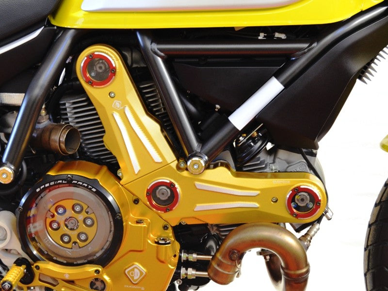 Ducabike DBK CDSCRA01 Timing Belt Cover - GOLD-RED