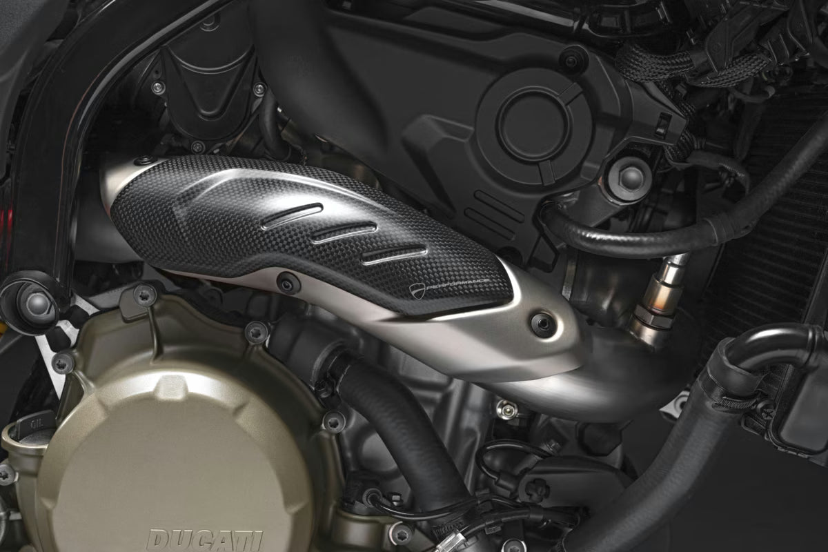 Ducati Performance Carbon Heat Guard