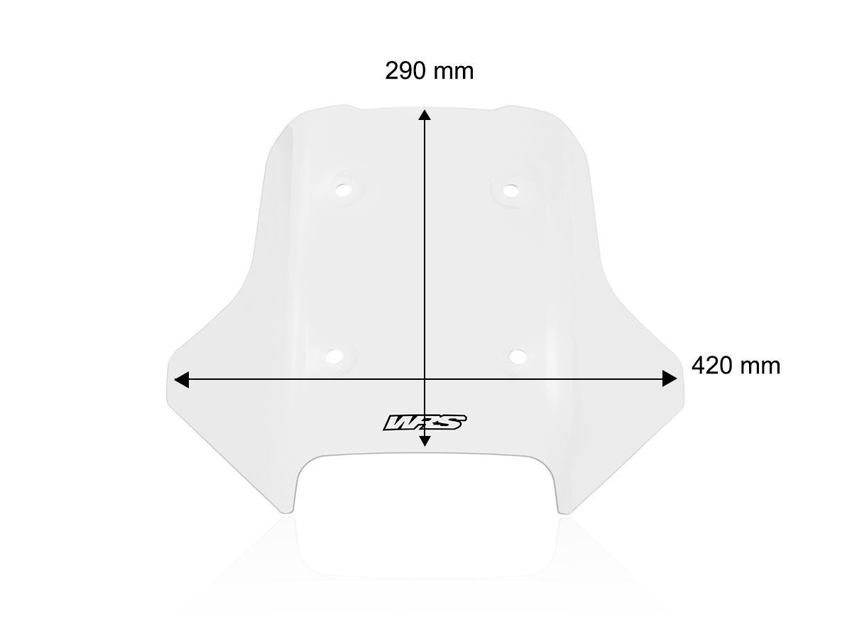 WRS Sport Windscreen CF Moto 450 MT 2024-2026