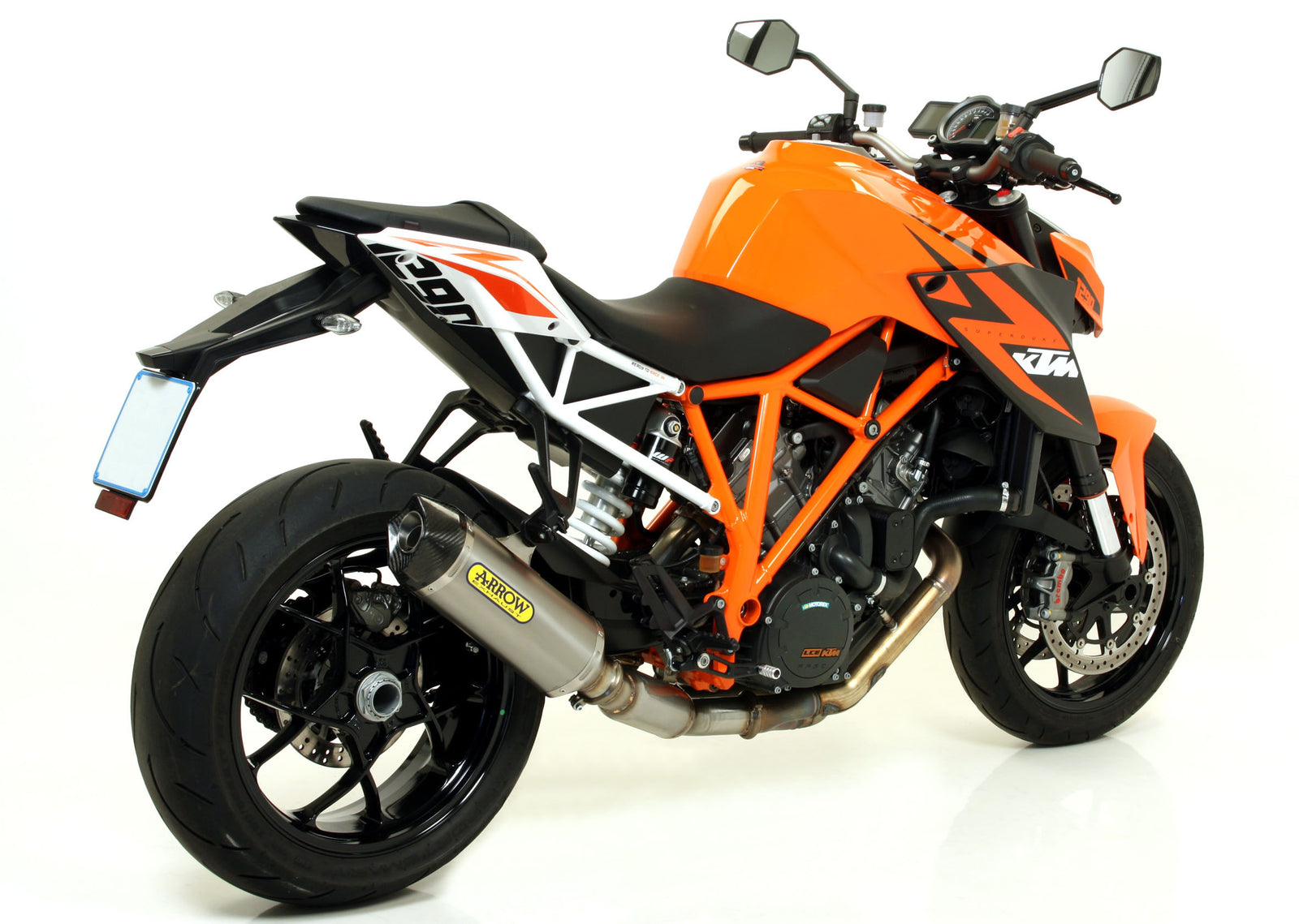 Race-Tech Titanium Slip On With Carbon End Cap