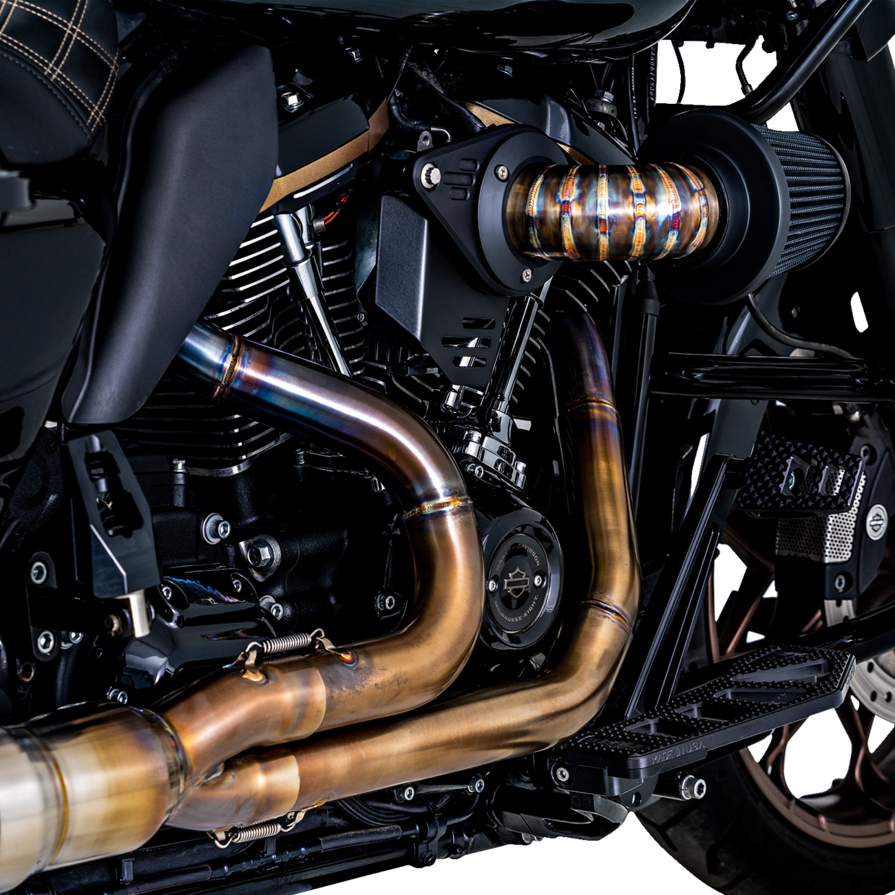 Vance & Hines VO2 Falcon Air Intake Kit - Stainless Steel