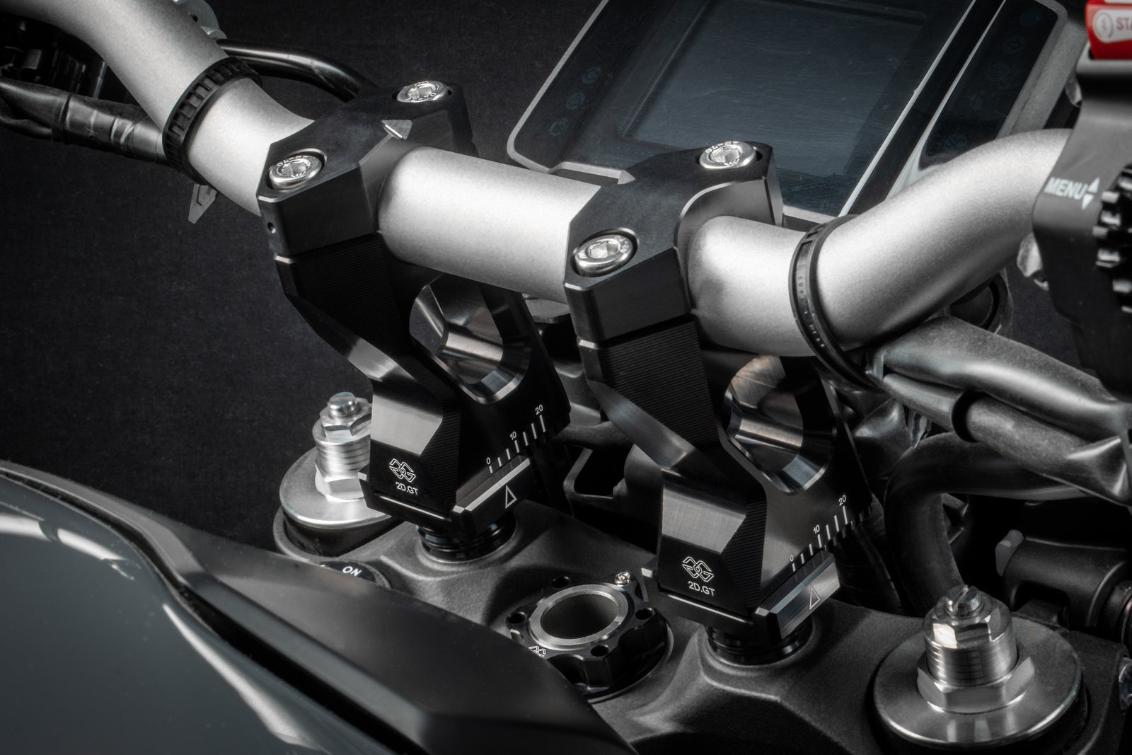 Gilles Tooling 2DGT Adjustable Handlebar Brackets With ABK-17