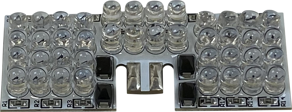Custom Dynamics LED Fender Tip Boards - Amber