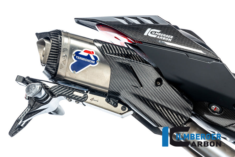 Ilmberger Carbon Single Seat Unit Special Grey Ducati V4 Panigale / Streetfighter - Gloss