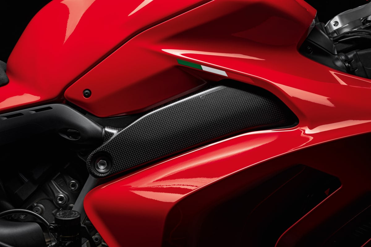 Ducati Performance Carbon Protections For Frame