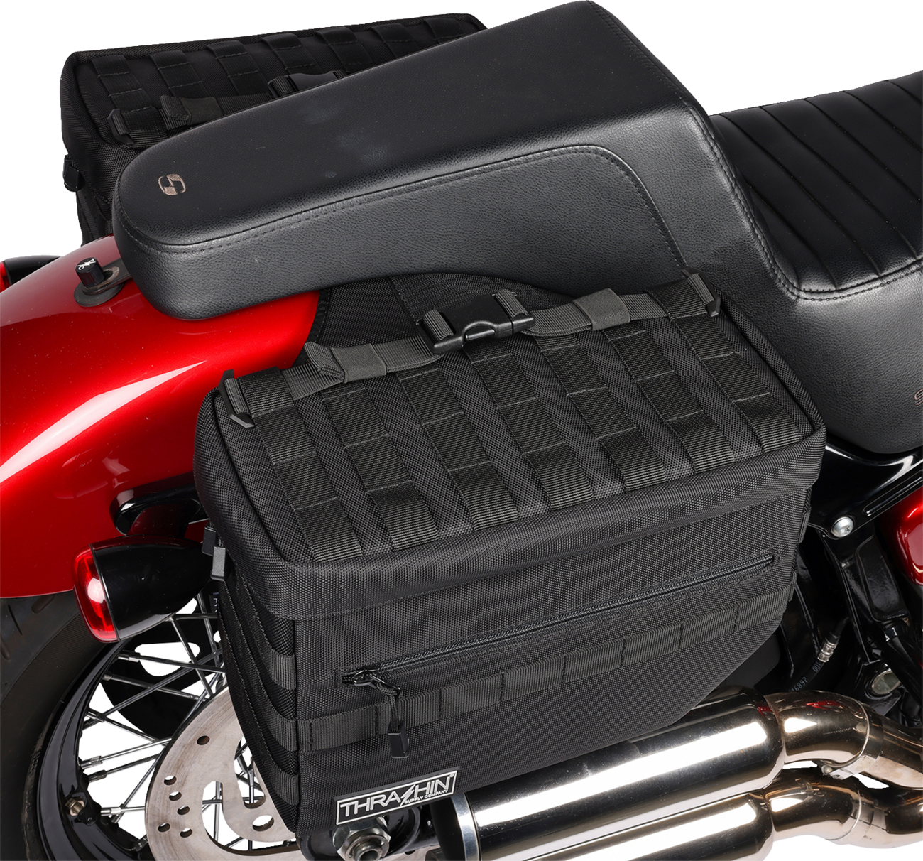 Thrashin Supply CO. Escape Saddlebags - Black