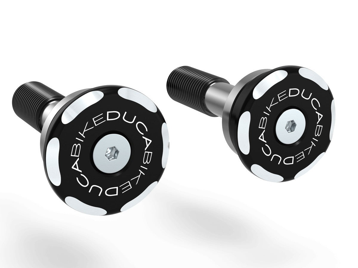 Ducabike DBK TTV401 SFV4 / V4 Kit Frame Plugs Bicolor - BLACK
