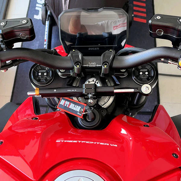 Ohlins Black Line Steering Damper Kit For Ducati Streetfighter V4