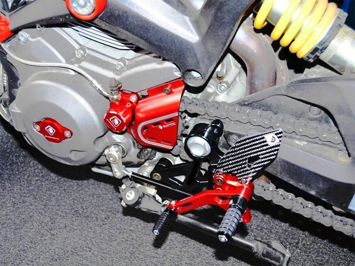 Ducabike DBK CP03 Sprocket Cover - RED