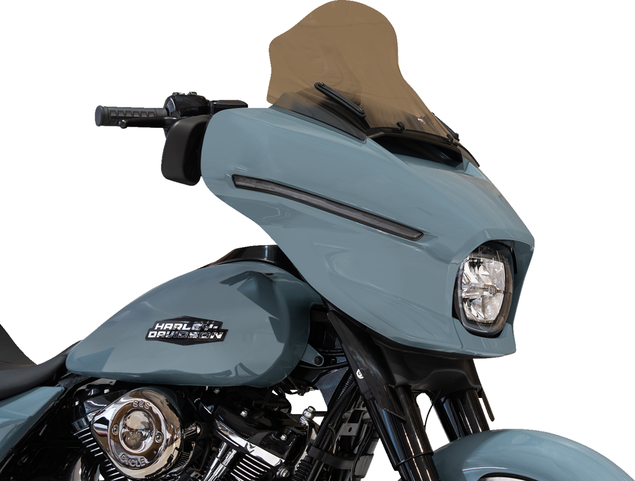 Klock Werks Flare® Windshield - 12" - Tinted - FLHX