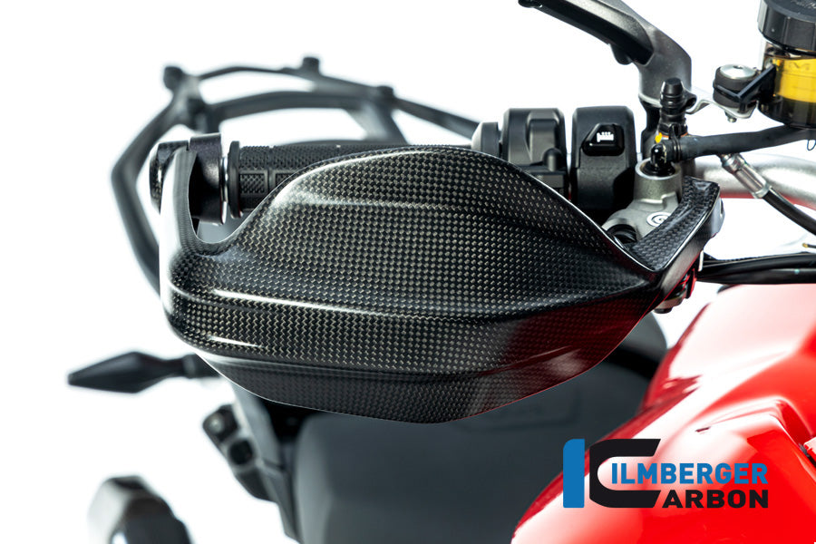 Ilmberger Carbon Hand Protector Right Side Matt Multistrada V4