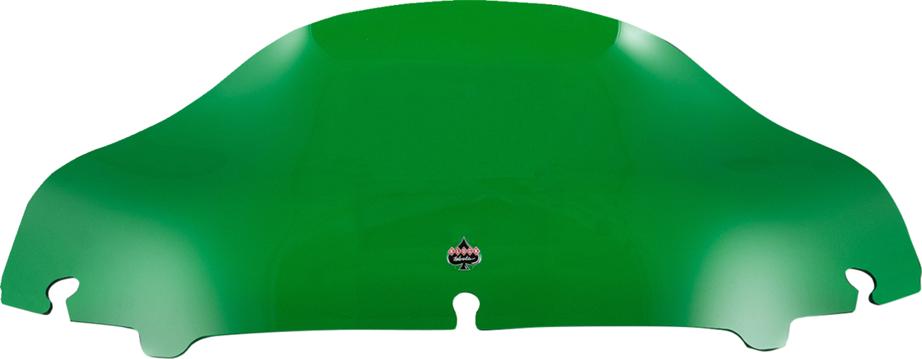 Klock Werks Kolor Flare® Windshield - 6-1/2" - Green - '14-'25 FLH/FLHT/FLHX