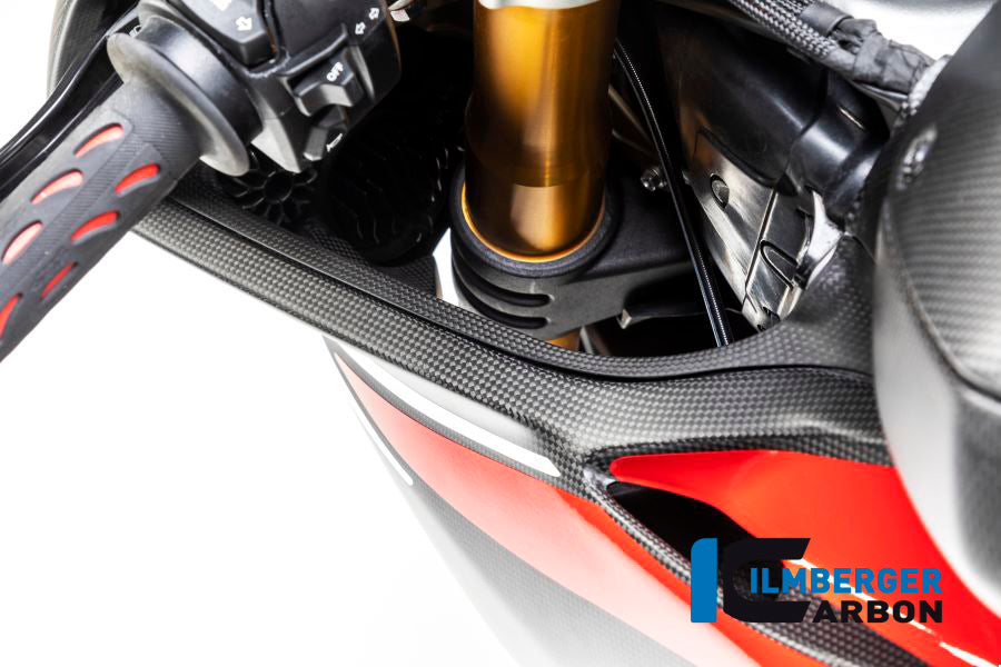 Ilmberger Carbon Air Tube Cover Left Ducati Panigale V4 / V4 S - Matte
