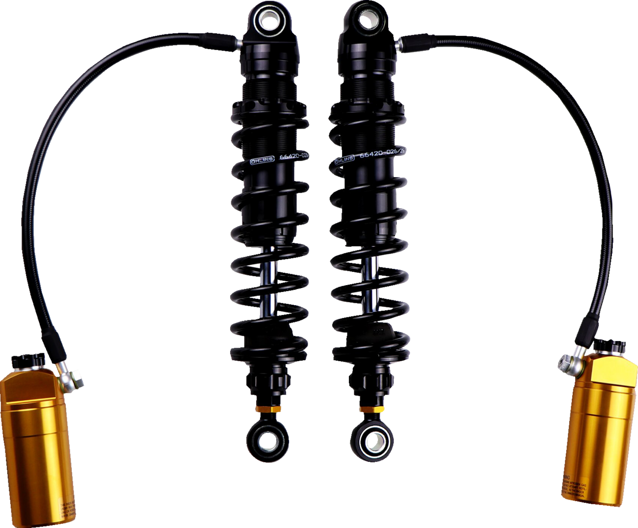 Ohlins Shock Absorber - 13" - Fully Adjustable - STX36 Blackline (HD779)