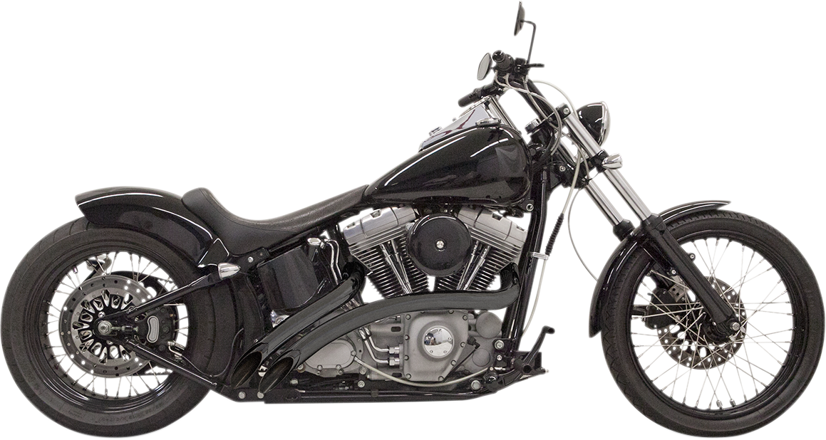 Bassani Xhaust Radial Sweepers Exhaust System - Black