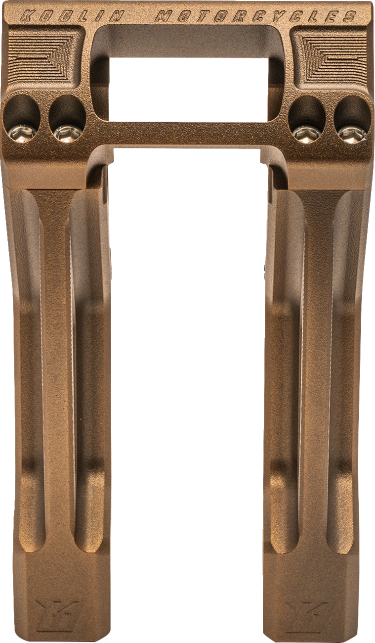 Kodlin USA Fastback Risers - 10" - Bronze