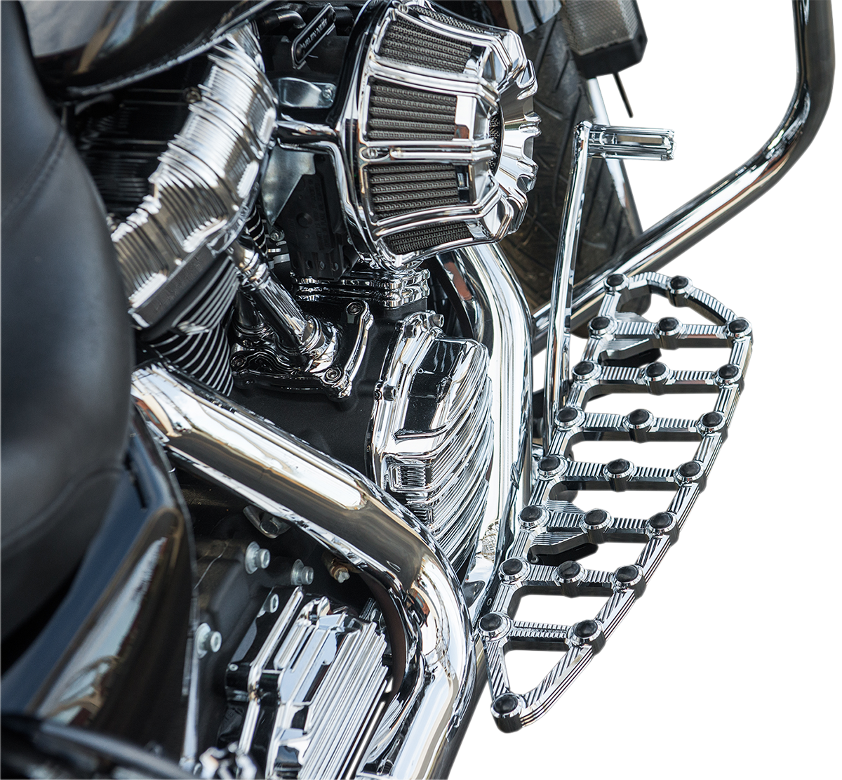 Arlen NESS MX Driver Floorboards - Chrome