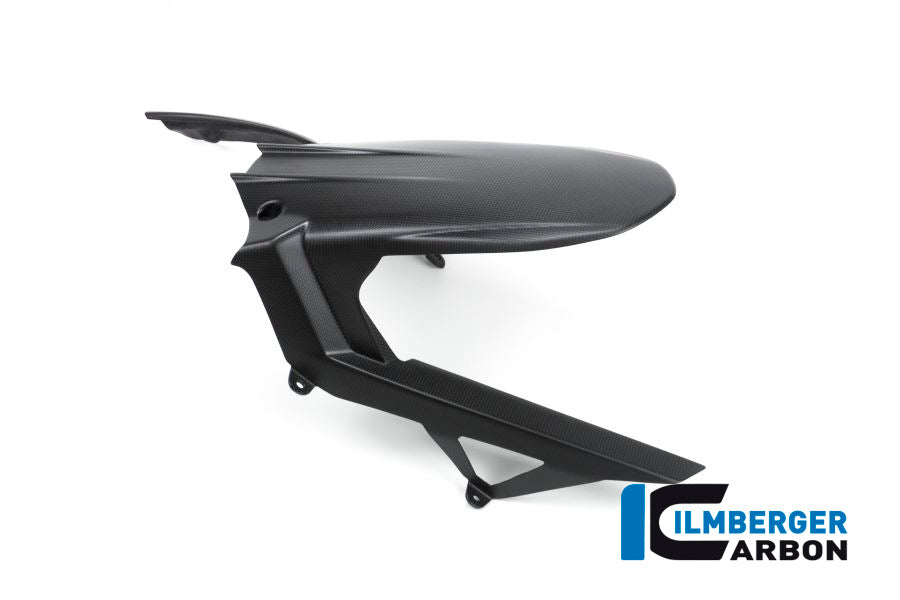 Ilmberger Carbon Rear Hugger Including Upper Chain Guard Ducati MTS 1200 2016 Enduro