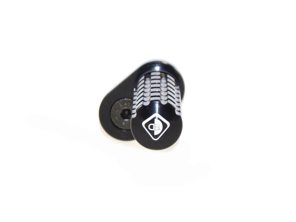 Ducabike DBK PPSCRA02 Adjustable Foot Pegs Scrambler - BLACK