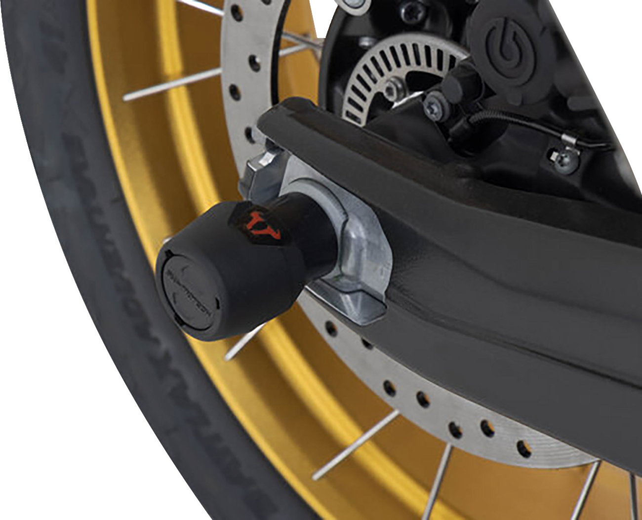 SW-Motech Axle Sliders - Rear - Set - BMW/Honda