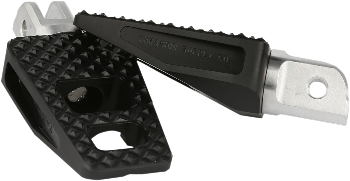 Thrashin Supply CO. Front P-54 Foot Pegs - Black - Softail