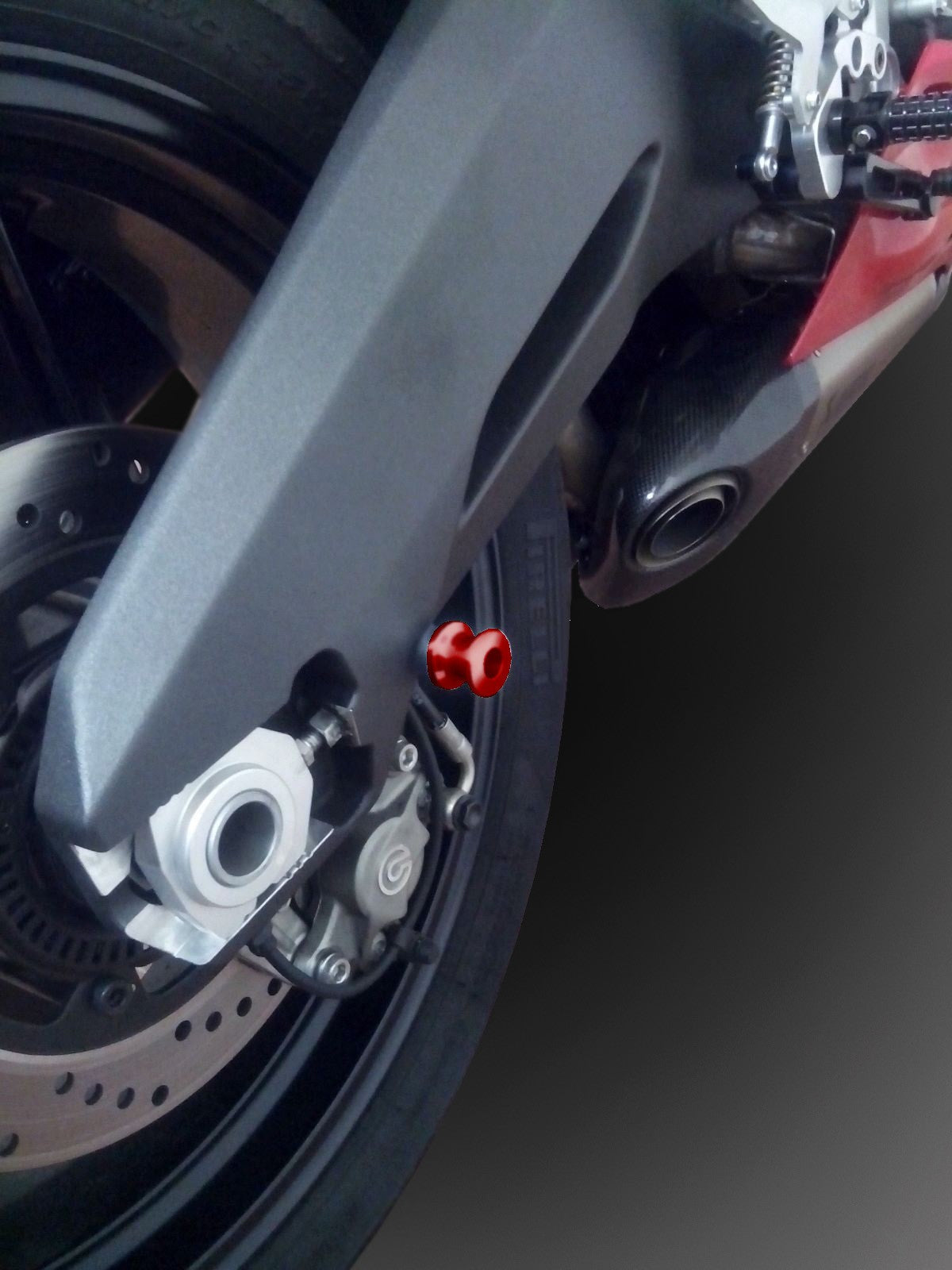 Ducabike DBK SCP01 Rear Support Stand - RED