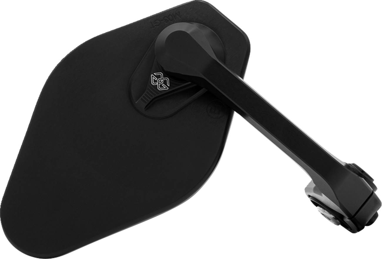 Gilles Tooling Mirror - STRATOS - Side View - Diamond - Black - Right/Left - Each