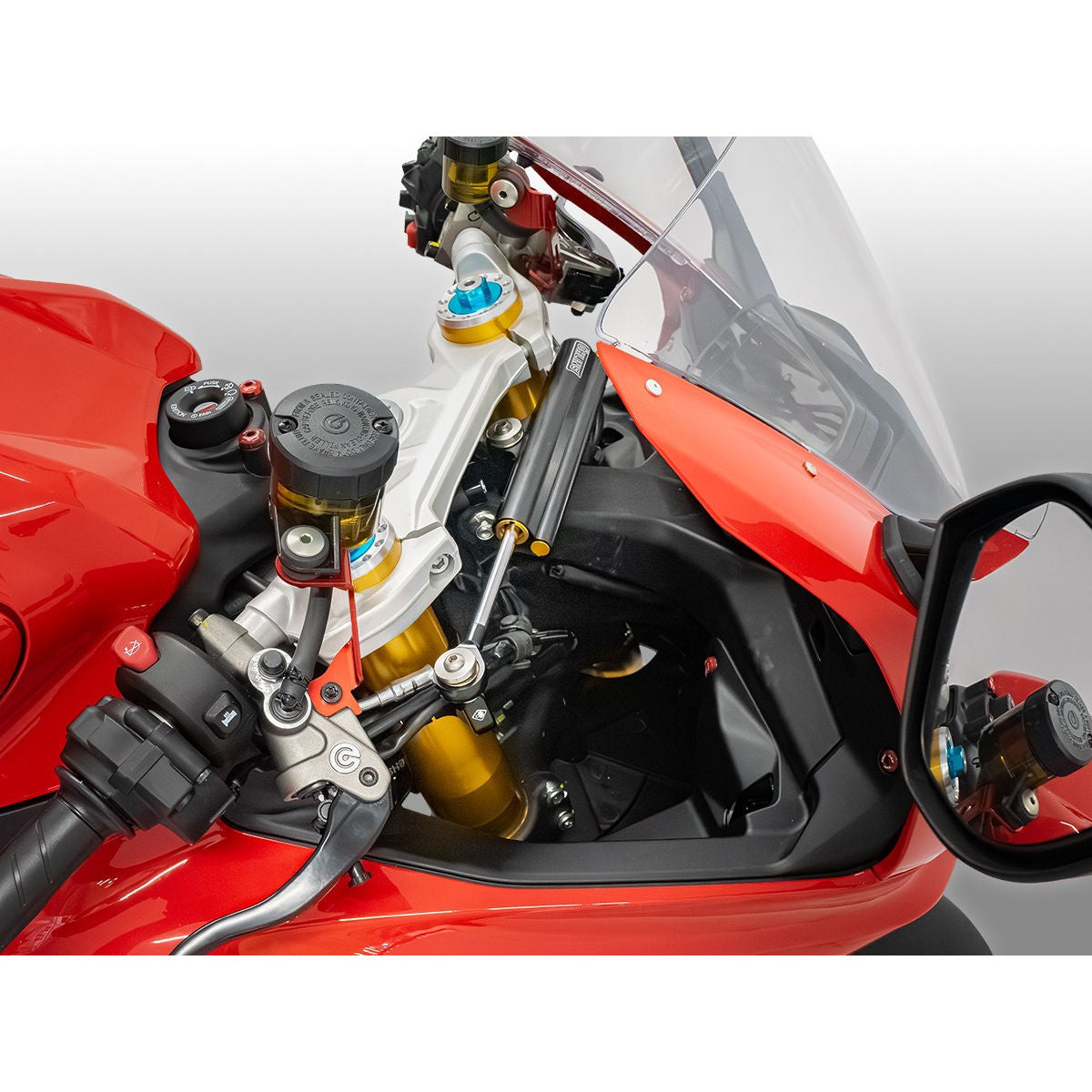 Ohlins Black Line Steering Damper Kit for Ducati Panigale V2 V2S