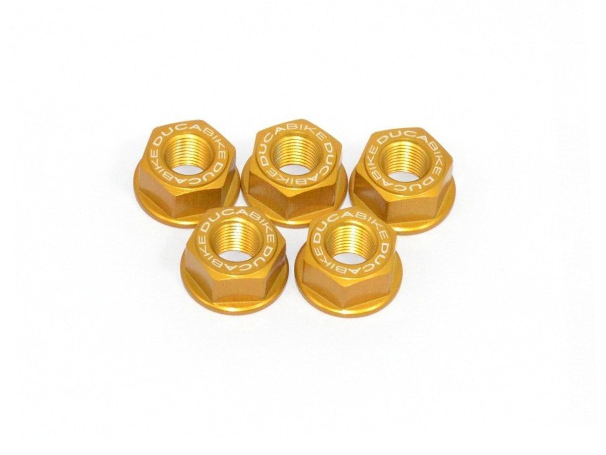 Ducabike DBK 5DSB01 Nuts Set Rear Sprocket Carrier - GOLD
