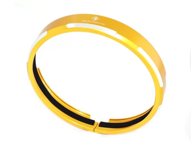 Ducabike DBK CFSCRA01 Scrambler Billet Aluminium Headlight Trim - GOLD