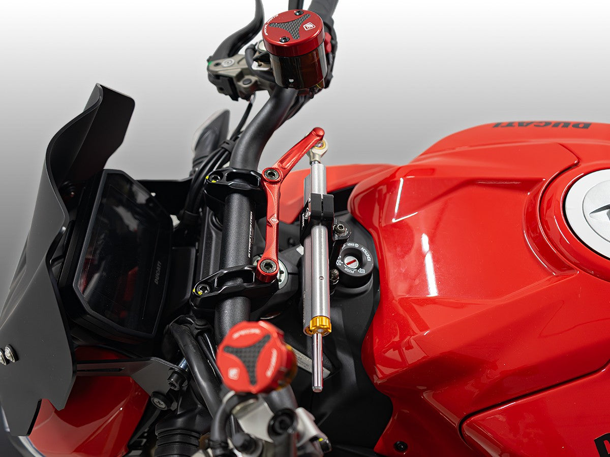 Ducabike DBK Steering Damper Bracket Ducati Streetfighter / Monster V2 2025