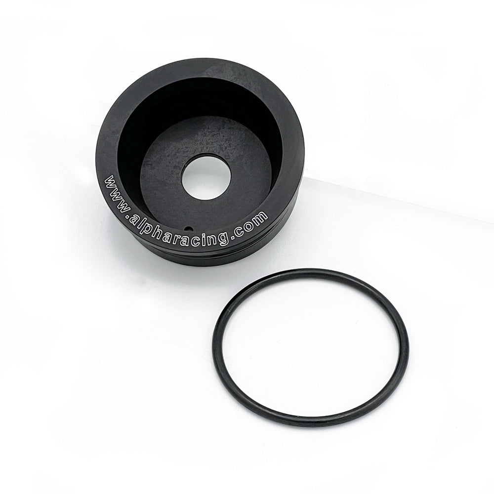 Alpha Racing Cover upper triple clamp, ON/OFF switch