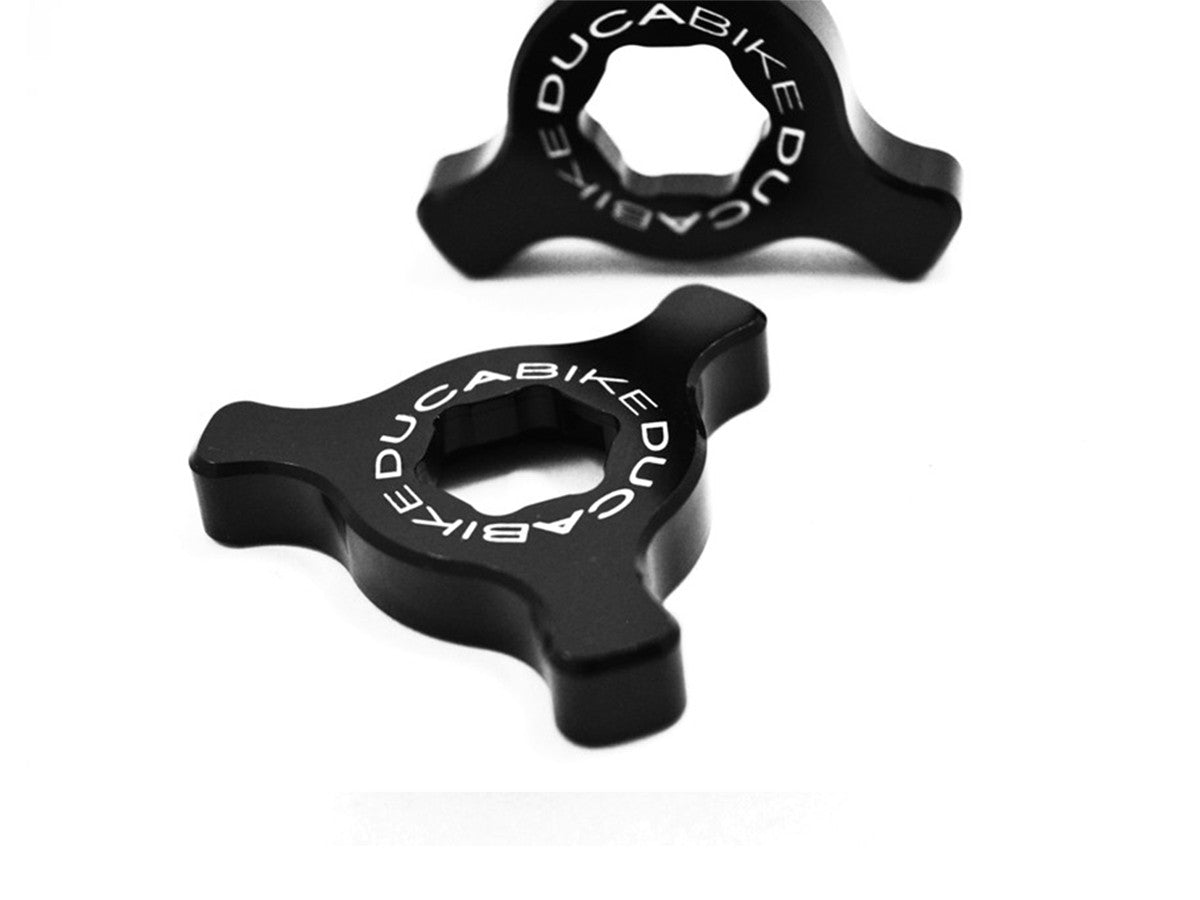 Ducabike DBK RF1401 Fork Preload Adjuster 14 MM. - BLACK