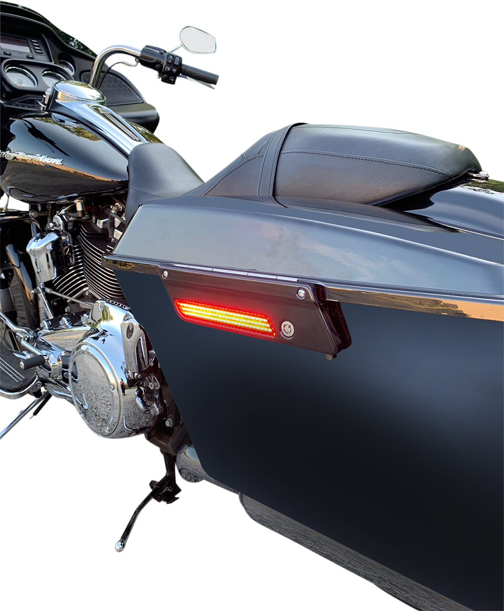 Custom Dynamics Saddlebag Light - Red Lens