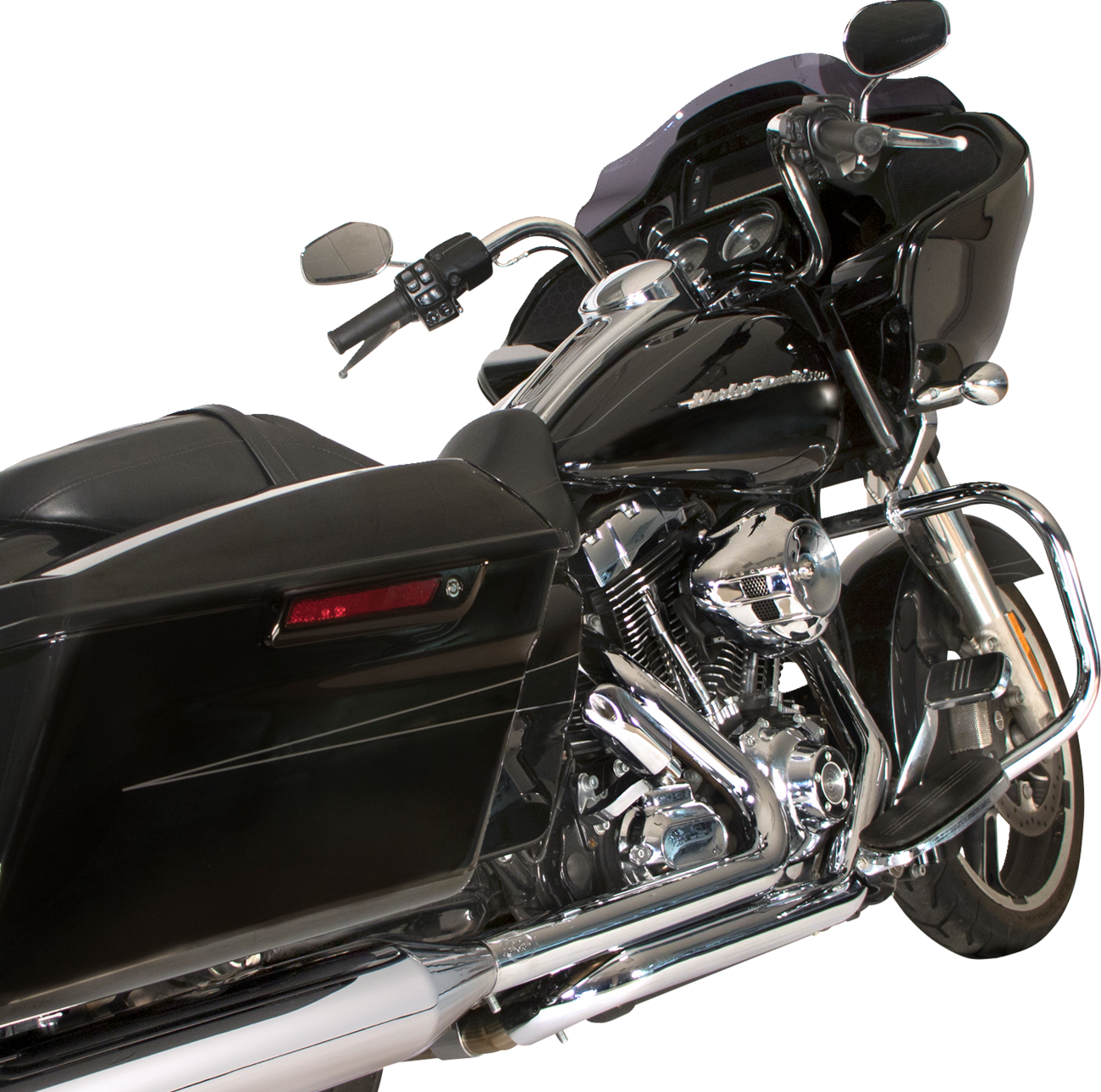 S&S Cycle Power Tune® Dual Headers - Chrome