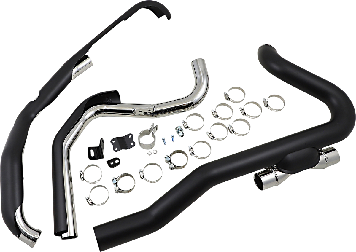 Cobra Powerport Trike Dual Headpipes - Raven Black
