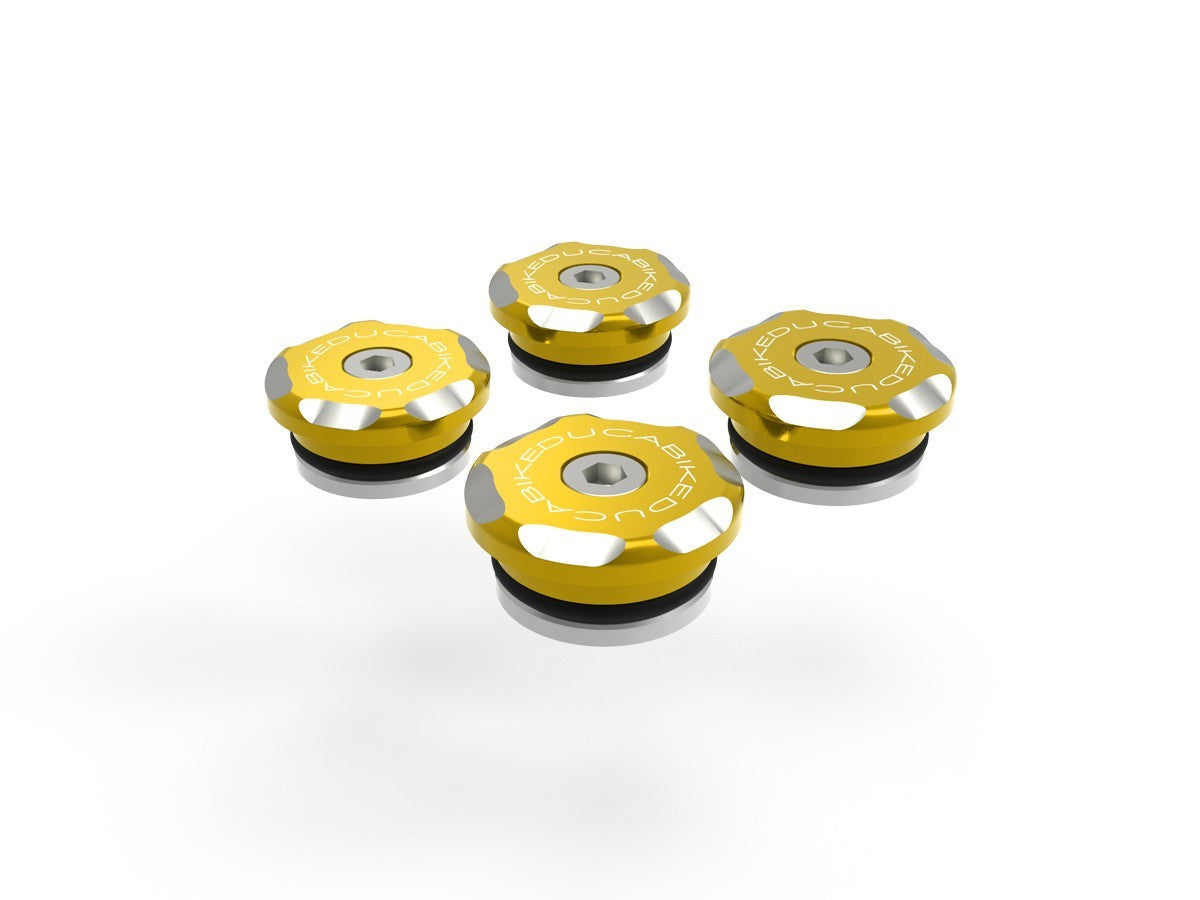 Ducabike DBK TTDSX02 DesertX Kit Frame Plugs Bicolor - GOLD