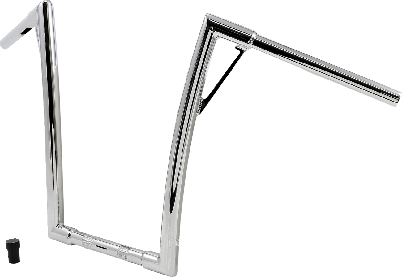 Burly Brand Louie Handlebar - 16" - Chrome