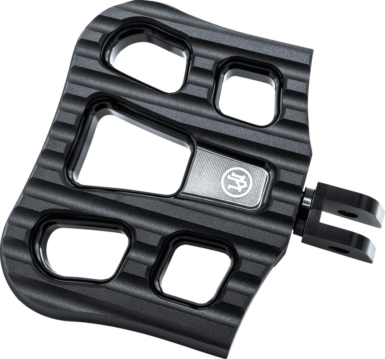 Performance Machine (PM) Drifter Floorboards - Rider - Black Ops - FL