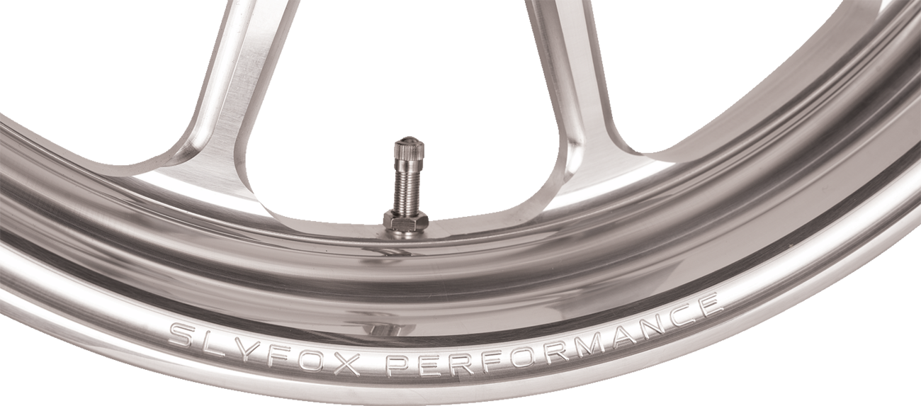 Slyfox Wheel - Track Pro - Front - Dual Disc/Without ABS - Machined - 19x3