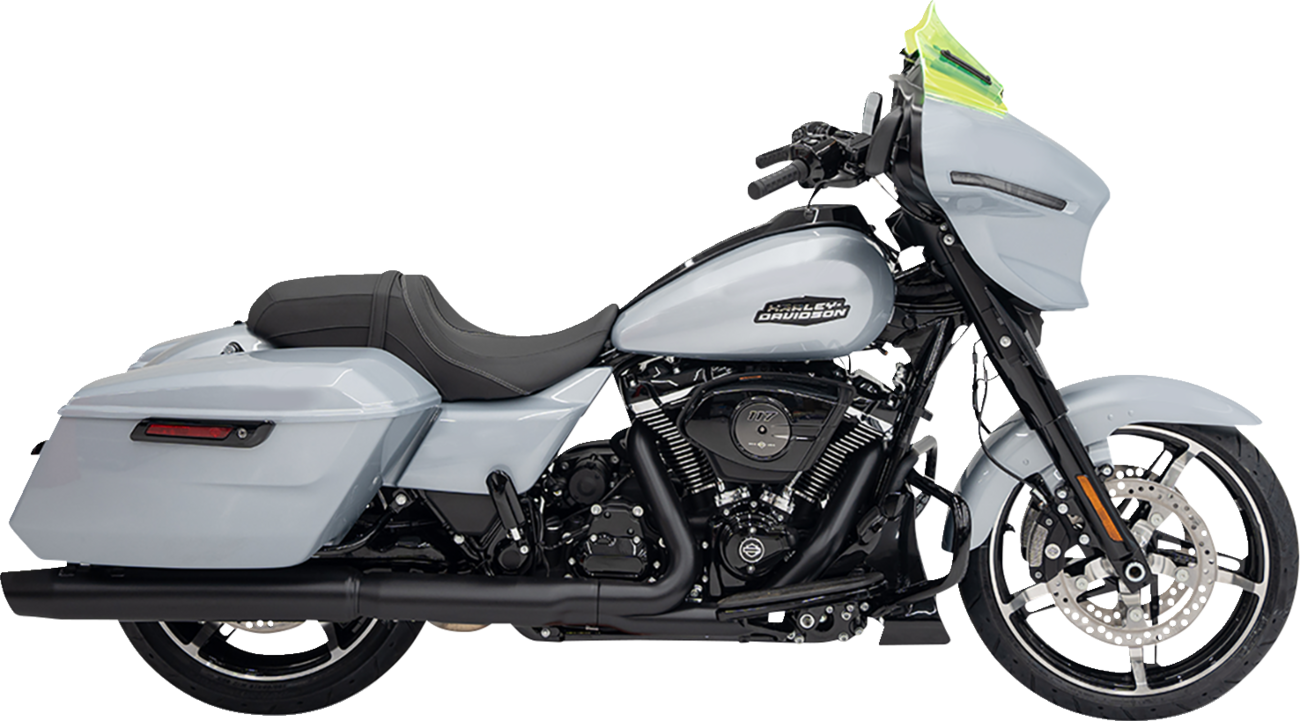 Klock Werks Ice Flare® Windshield - 8" - Green Ice - FLHX