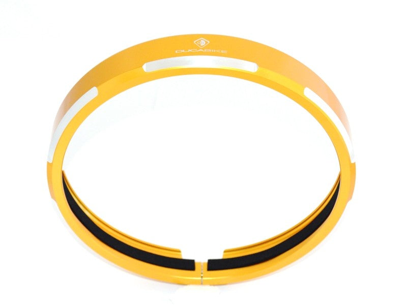 Ducabike DBK CFSCRA01 Scrambler Billet Aluminium Headlight Trim - GOLD