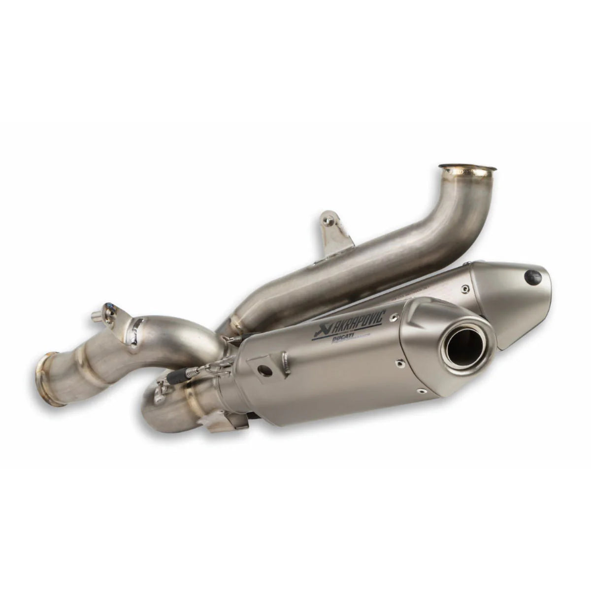 Akrapovic Titanium Slip On Race Exhaust For Panigale V4 V4S - No