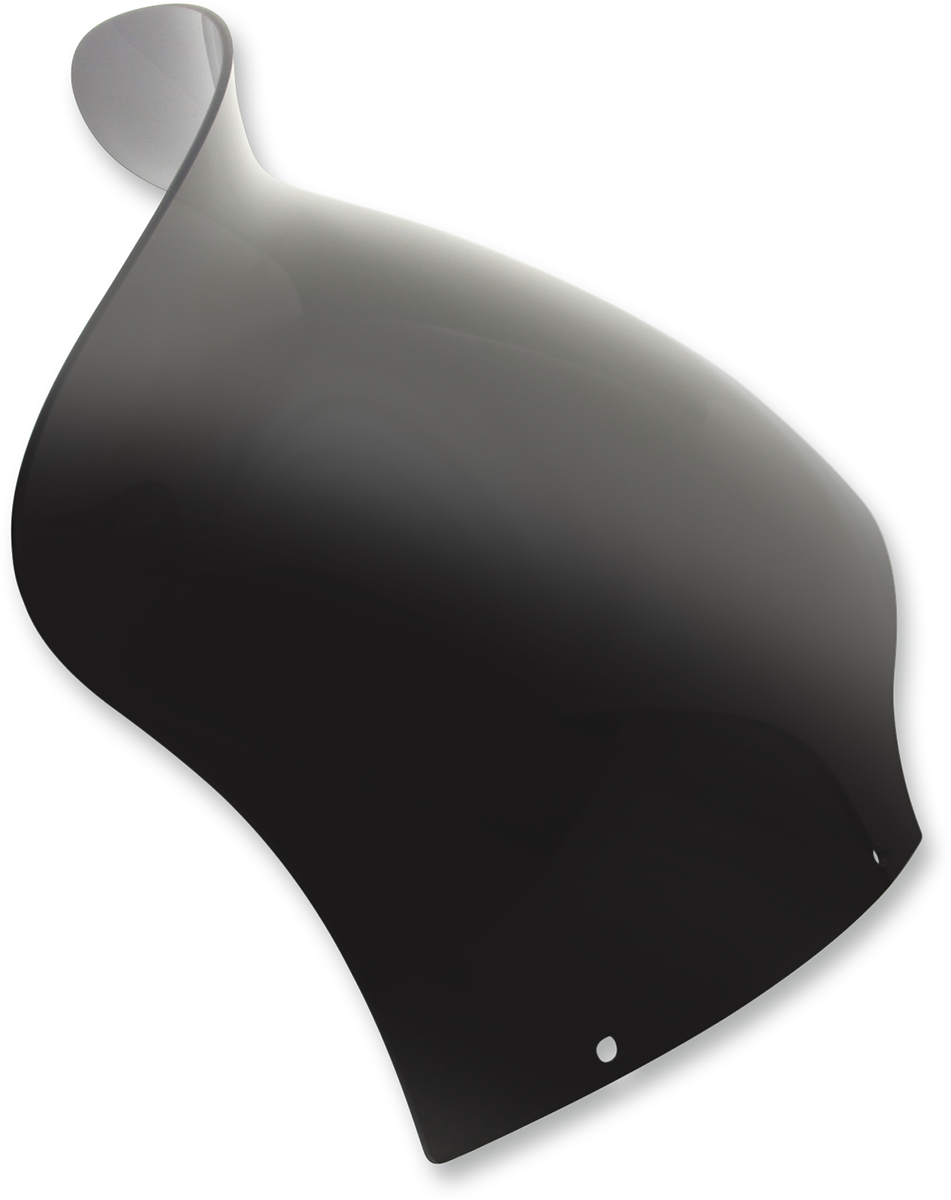 Memphis Shades Spoiler Windshield - 8-1/2" - Dark Smoke - FLTR