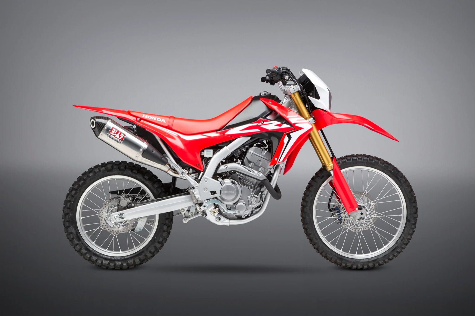 Yoshimura CRF250L/Rally 17-20 Race RS-4 Stainless Slip-On Exhaust, W/ Stainless Muffler