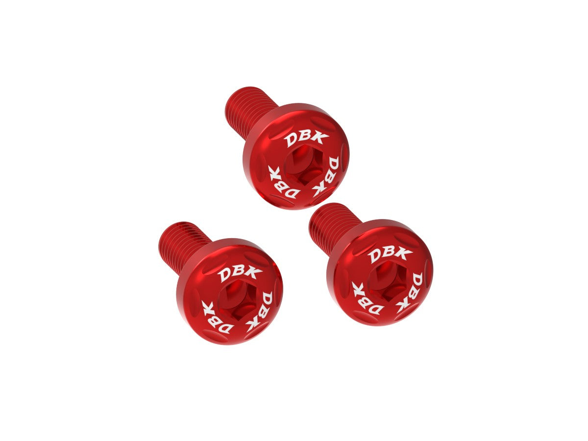 Ducabike DBK CNC Under Tail Screw Kit Ducati Monster V2 2026 - Red