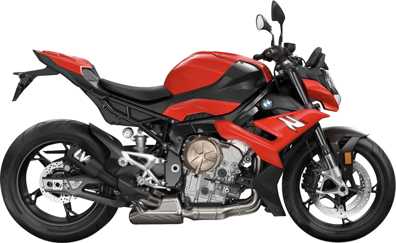 LeoVince LV-10 Slip-On Muffler - Black Stainless Steel - S1000R